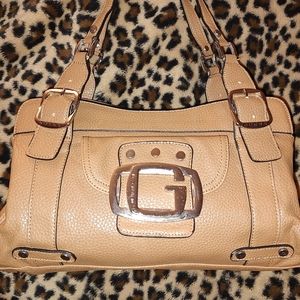 Guess all leather purse